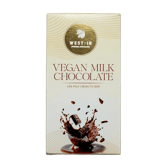 Vegan Milk Chocolate Bar 43% · 90g